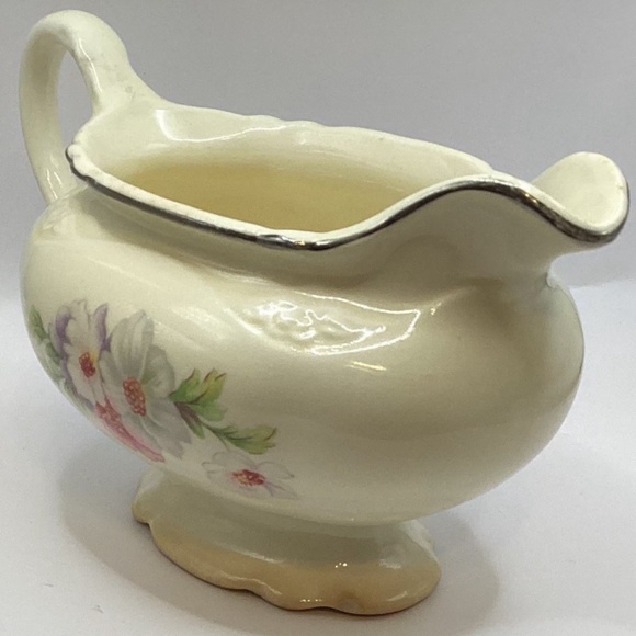 Homer Laughlin Virginia Rose  Gravy Boat Vintage - Picture 4 of 5
